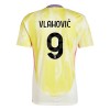 Officiële Voetbalshirt + Korte Broek Juventus Vlahovic 9 Uit 2024-25 - Kids